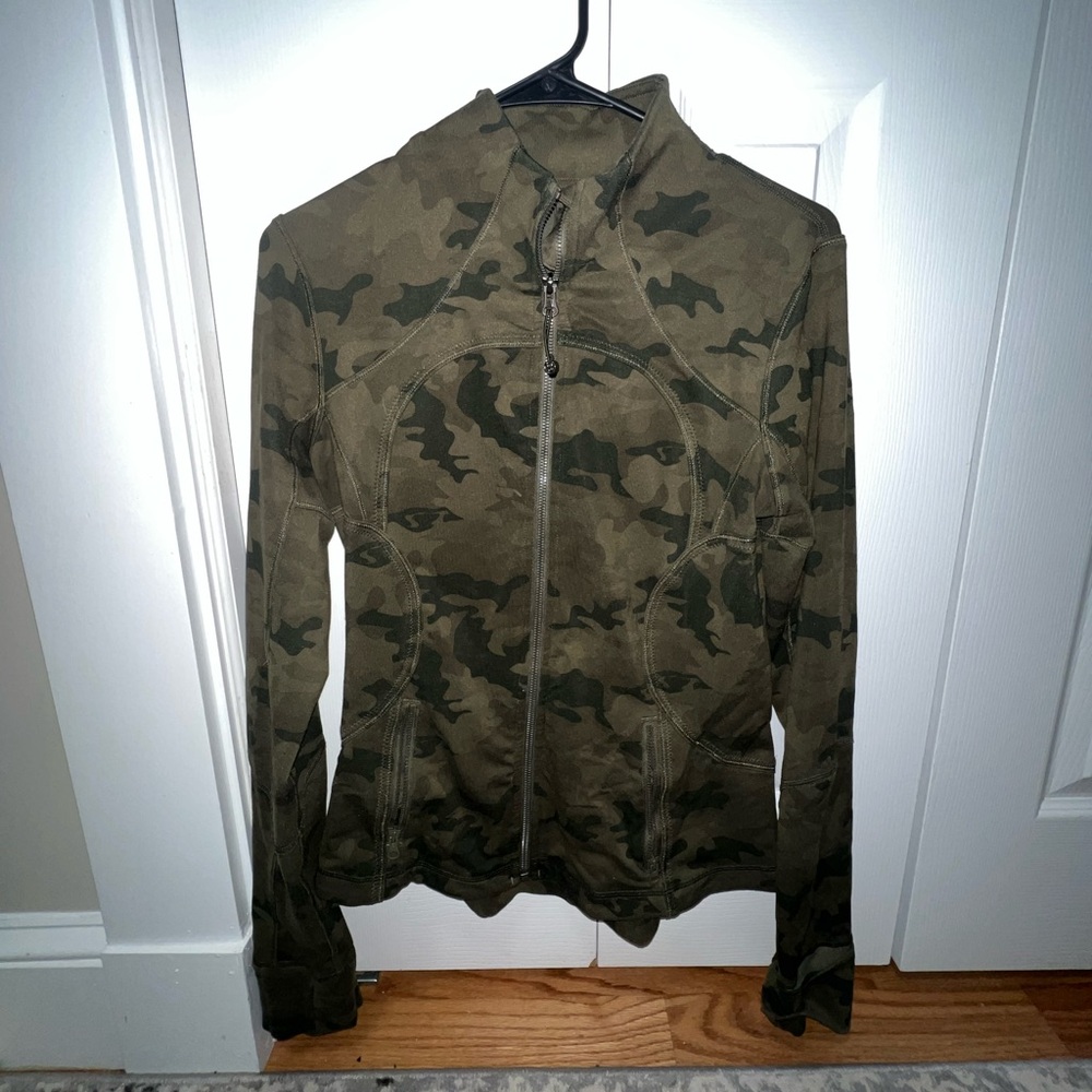 Lululemon Camo Zip-Up Define Jacket